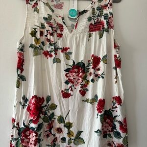 Papermoon Flowered Tank Top